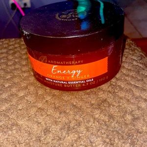 NWT ENERGY AROMATHERAPY BATH&BODY WORKS ENERGY 🍊 ORANGE +GINGER MOISTURE BUTTER